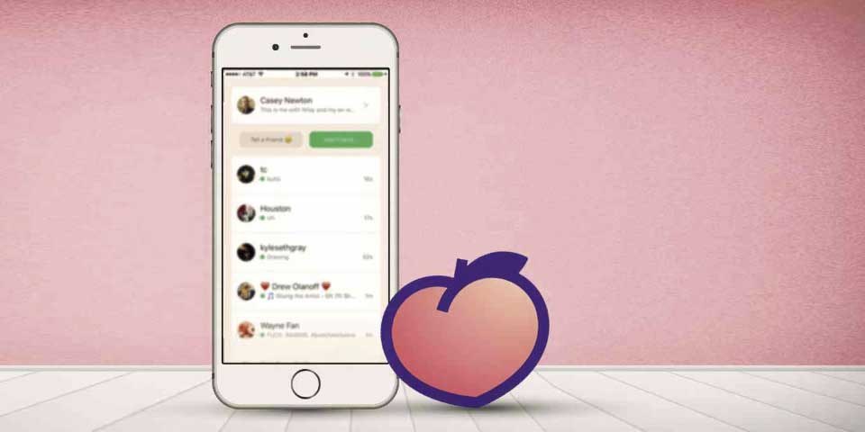 Peach, la nueva red social
