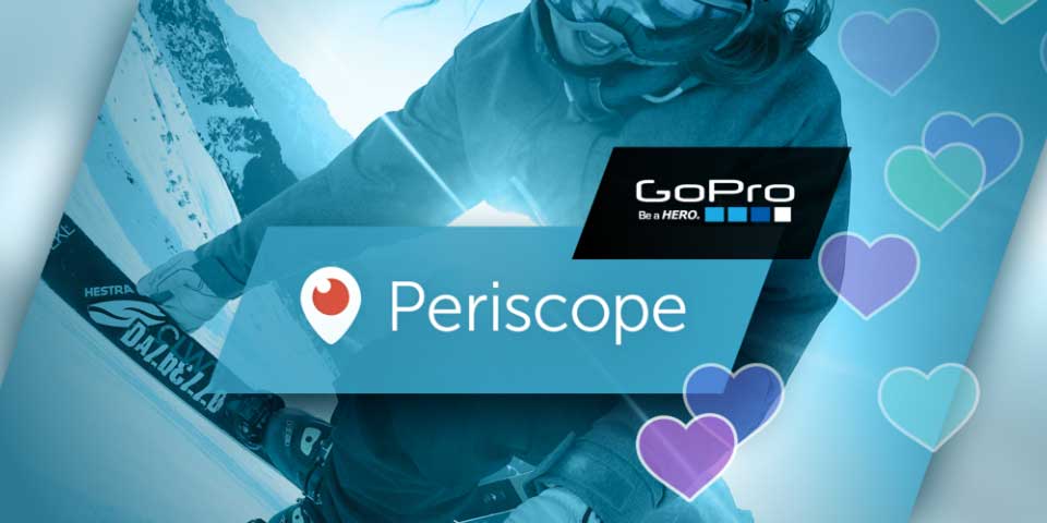Ya se puede transmitir en Periscope desde una GoPro