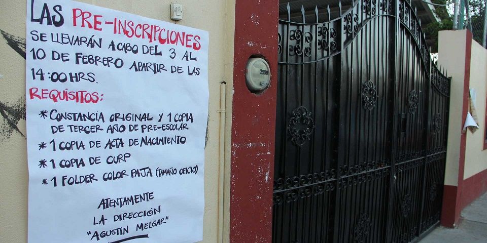 SEP publica fechas de inicio de preinscripciones para próximo Ciclo Escolar