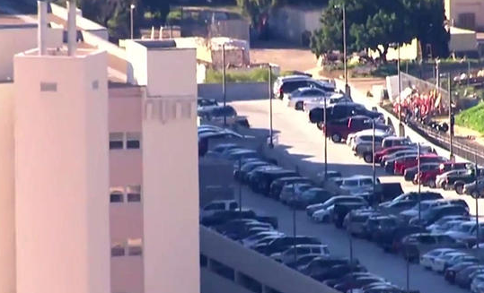 Alerta en hospital militar de San Diego por aparente falsa alarma - san-diego-4