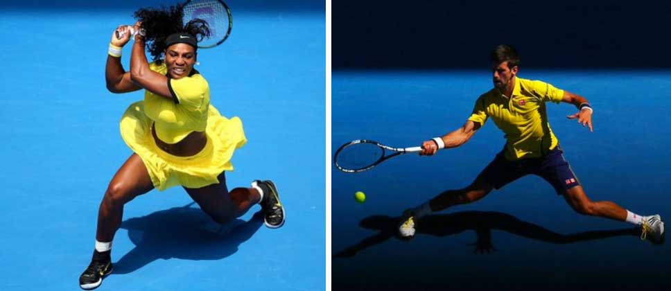 Serena y Djokovic debutan con triunfo en Abierto de Australia