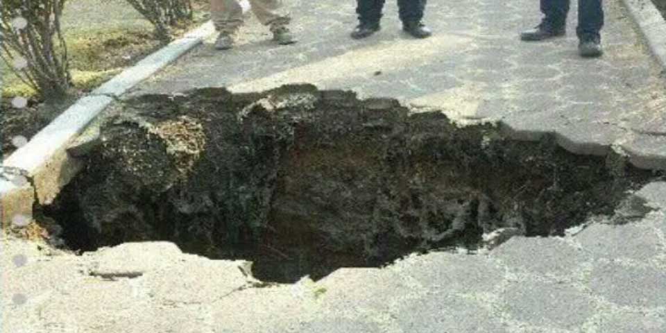 Grieta en Iztapalapa se debió a microcuencas