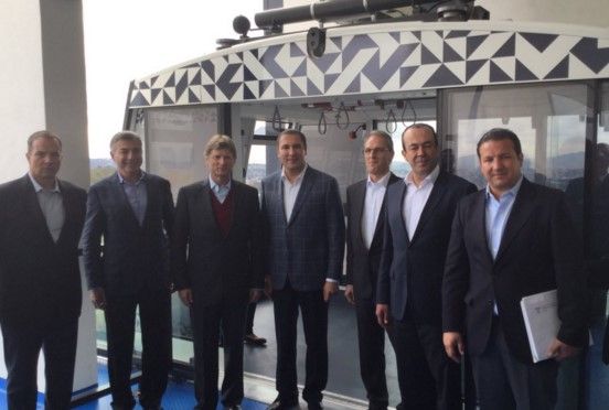 Inauguran teleférico en Puebla Inauguran teleférico en Puebla