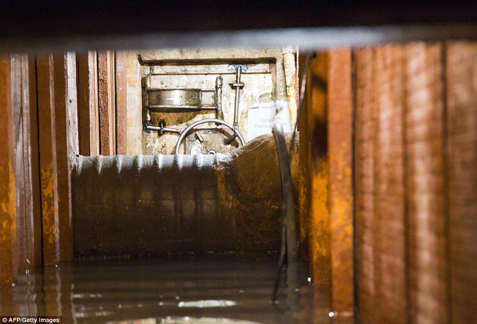 Galería: el túnel por el que huyó El Chapo en Los Mochis - tunel-chapo-9