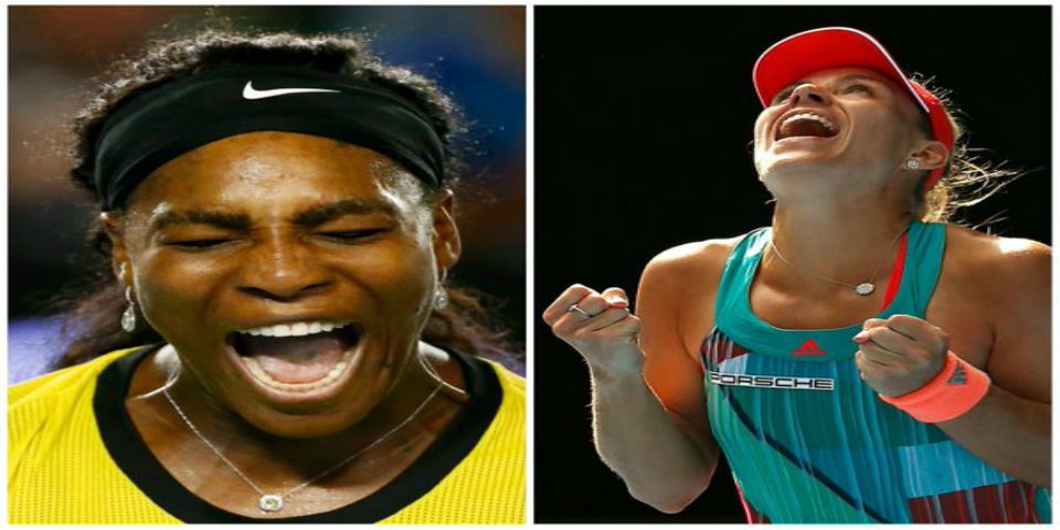 Serena Williams contra Angelique Kerber en final de Australia