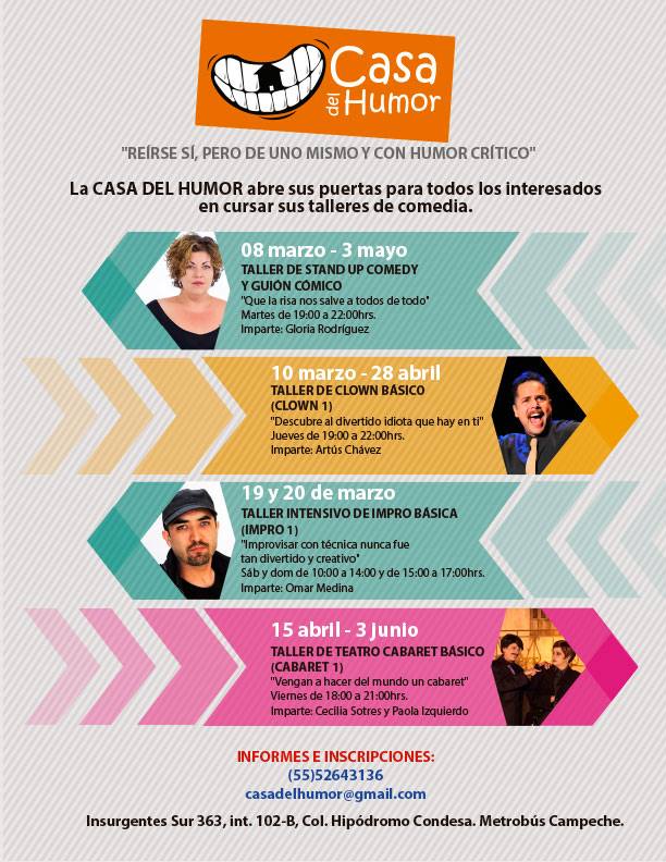 Presentan primera escuela de comedia en la Ciudad de México - 12745591_785386521567718_3106786161274191760_n