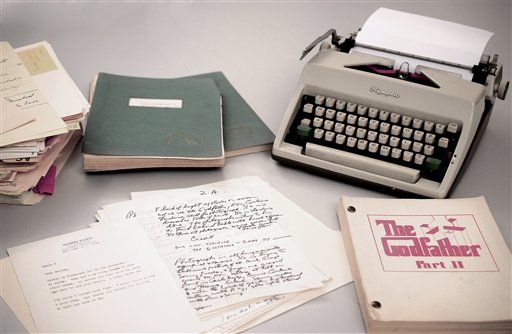 Subastarán manuscritos y guiones de "El Padrino" - 50a905eecd7b4407900f6a706700b9e9