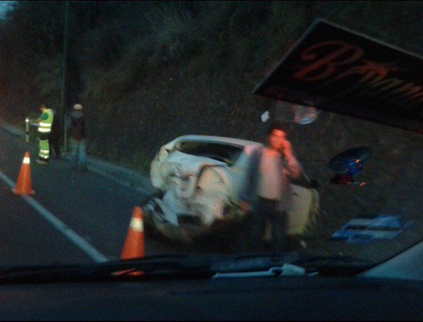 Tráiler se queda sin frenos e impacta a varios autos en Huixquilucan - Accidente-Chamapa-Lechería-4