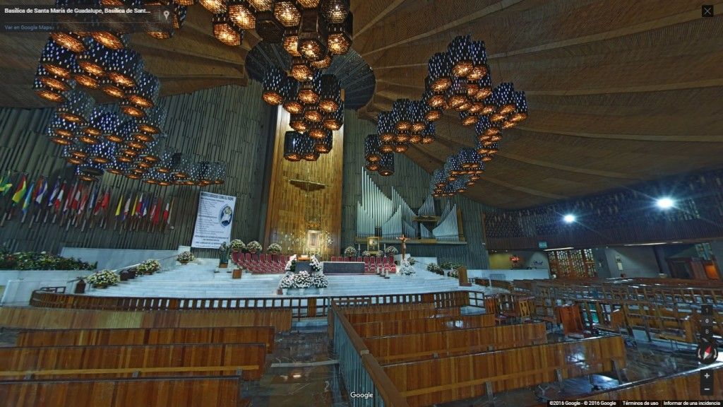 Google permitirá recorrer virtualmente las iglesias que visitará papa Francisco - Basílica-de-Guadalupe-1024x576