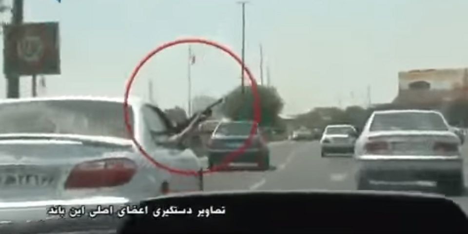 Video: espectacular persecución policiaca en Irán
