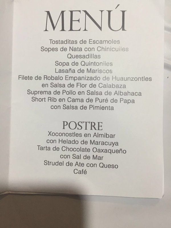 El menú del papa Francisco en Ecatepec
