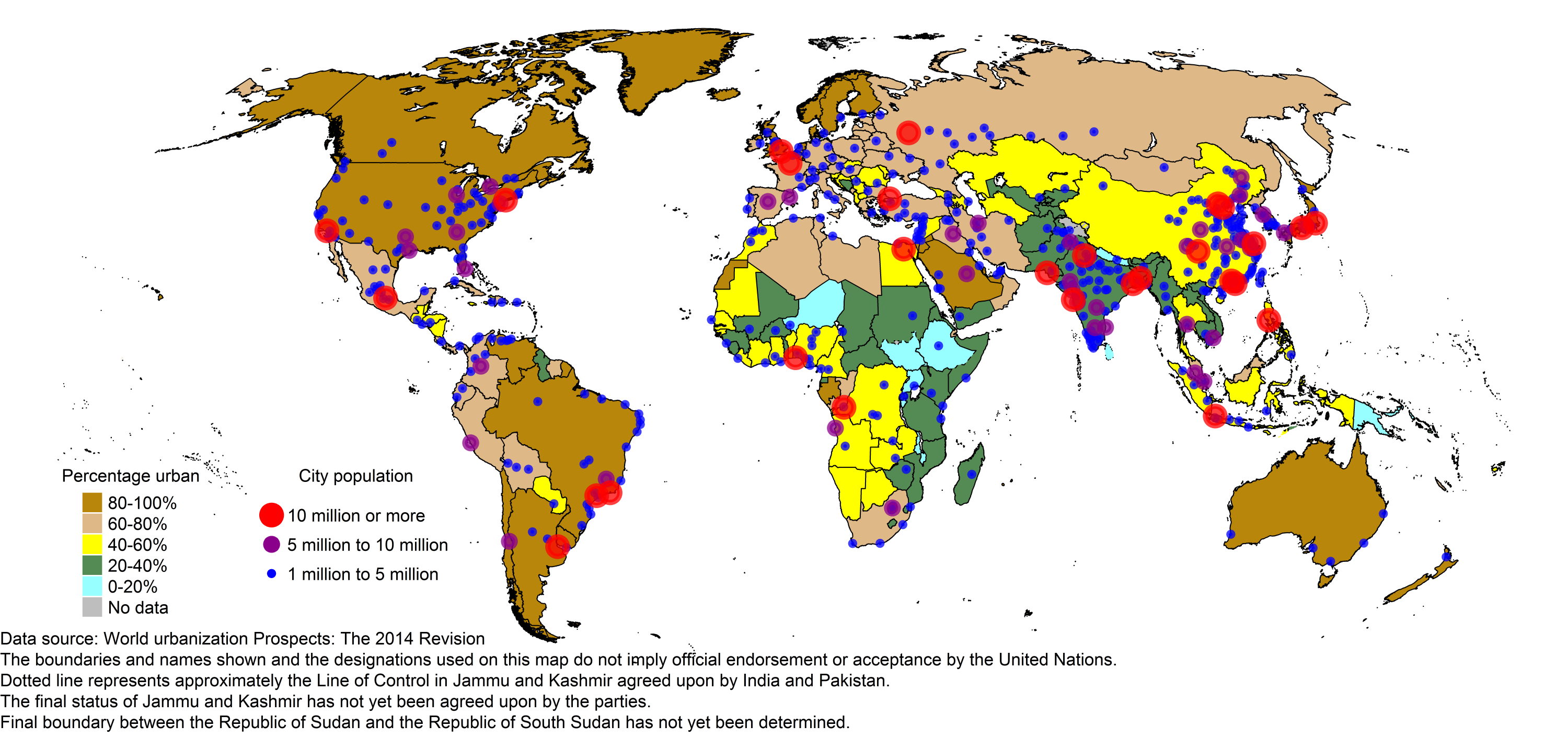 Valle de México tendrá 24 millones de habitantes para 2030 - Ciudades-en-2014-e1454546488599