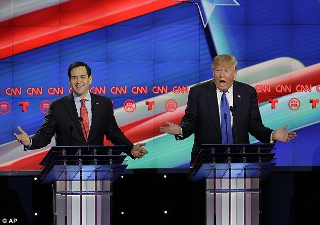 Rubio y Cruz atacan a Trump en debate previo al "Super Martes" - Debate-Republicano-Houston-4