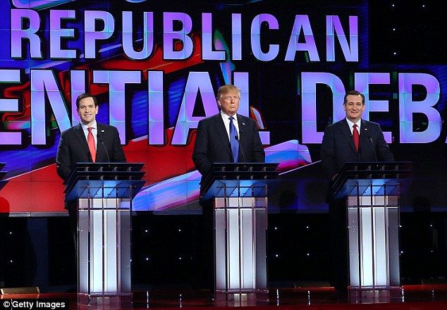 Rubio y Cruz atacan a Trump en debate previo al "Super Martes" - Debate-Republicano-Houston-5