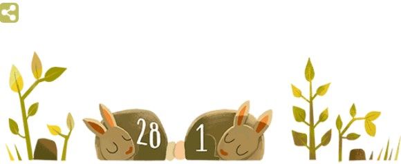 Google conmemora el año bisiesto - Doodle-Google-29-febrero