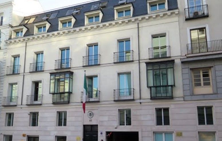 Embajada de España niega haber gestionado liberación de Moreira - Embajada-Mexico-España