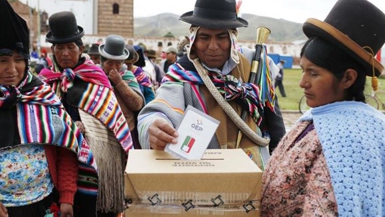 “No” aventaja por más de 10 puntos al “Sí” en Bolivia “No” aventaja por más de 10 puntos al “Sí” en Bolivia