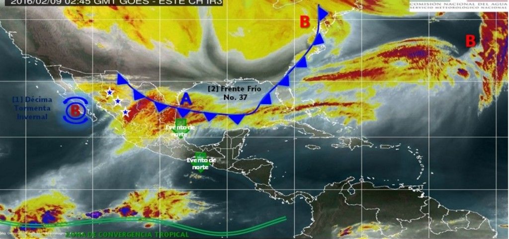 Pronostican más lluvias de lo habitual durante febrero y marzo - Foto-COnagua-1024x482