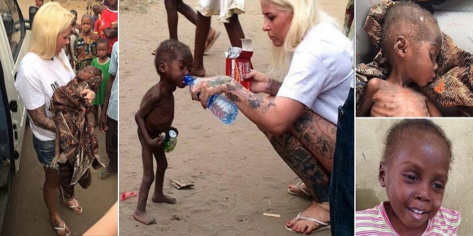 La impresionante mejoría del niño rescatado de la calle en África - Hope-Niño-Nigeriano-12