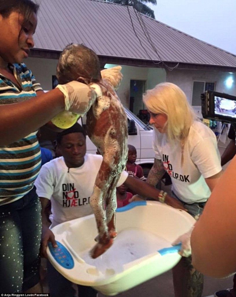 La impresionante mejoría del niño rescatado de la calle en África - Hope-Niño-Nigeriano-7-816x1024
