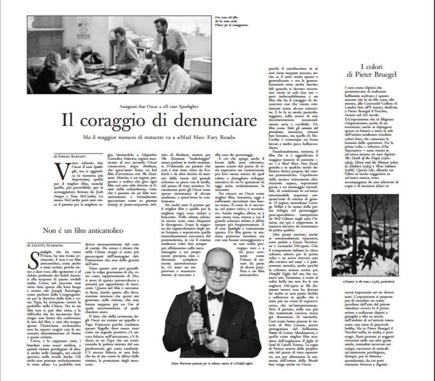 Spotlight da voz al dolor profundo de los fieles: L'Osservatore Romano - L-Osservatore-Romano