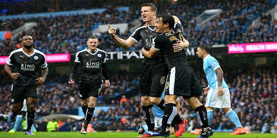 Leicester sorprende de visitante al Manchester City