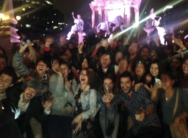 Así festejaron a Leonardo DiCaprio en México - Leonardo-DiCaprio-Angel-StiviDeTivi