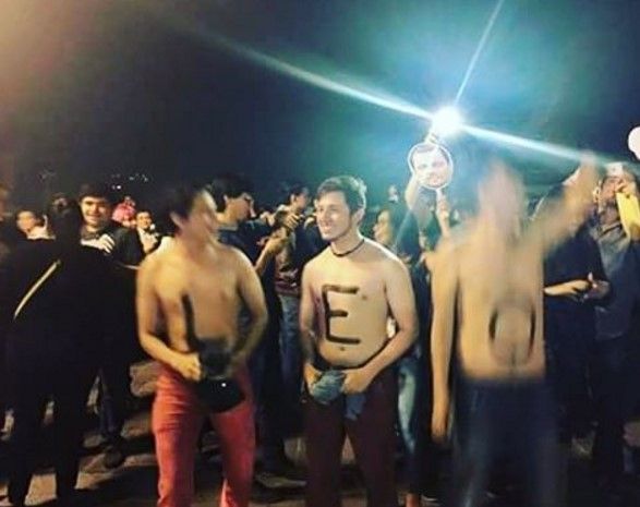 Así festejaron a Leonardo DiCaprio en México - Leonardo-DiCaprio-Macroplaza-lulyprince