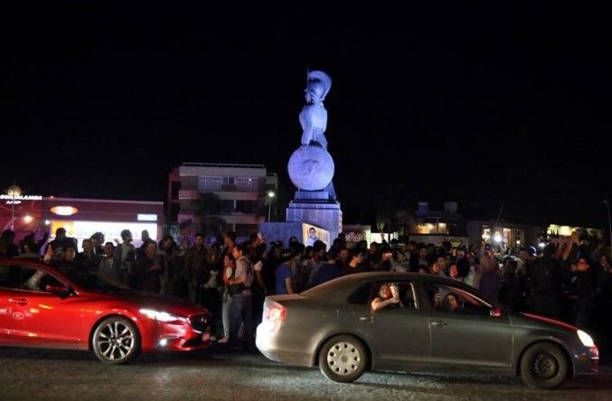 Así festejaron a Leonardo DiCaprio en México - Leonardo-DiCaprio-Minerva-Mural