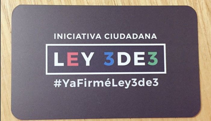 Entregan al Senado 291 mil firmas para la 'Ley 3 de 3' - Ley-3-de-3