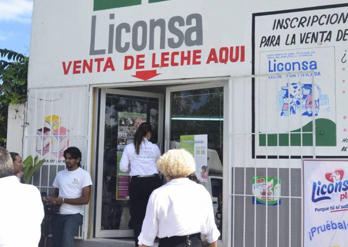 Los 150 municipios donde el litro de leche Liconsa costará un peso