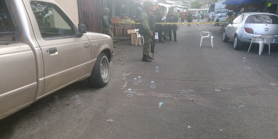 Matan a hombre en mercado de Acapulco