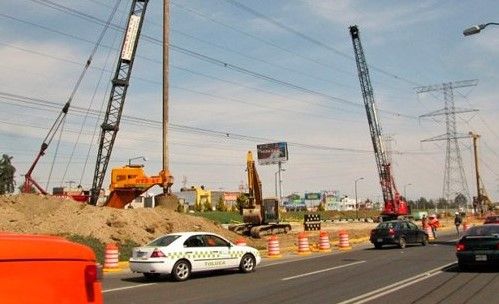 Cerrarán avenidas en Metepec por construcción del tren interurbano