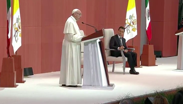 Papa Francisco agradeció a EPN afectuoso recibimiento en México - Papa-Francisco-5