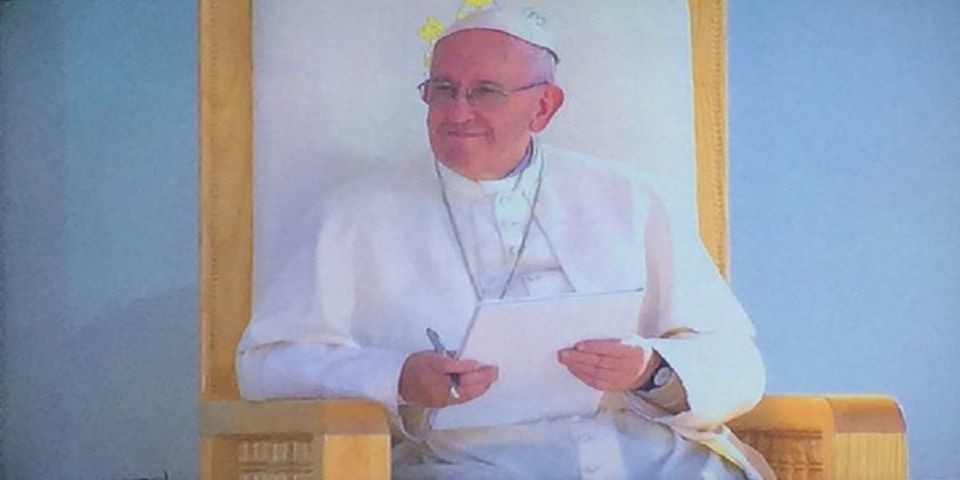 A una semana de la visita de un peregrino en México - Papa-Francisco-Estadio-Morelos.jp´g