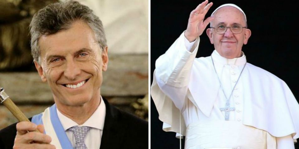 Mauricio Macri llegó a Roma para tener audiencia con el papa Francisco