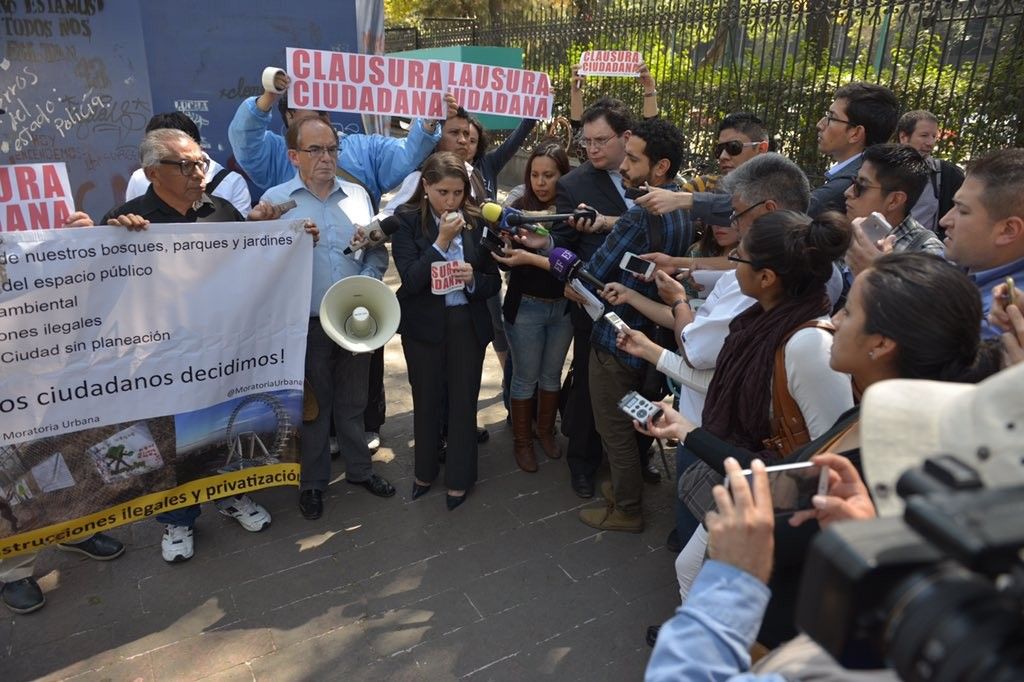 Vecinos realizan clausura de Rueda de la Fortuna de Chapultepec - Rueda-CDMX-5-1024x682