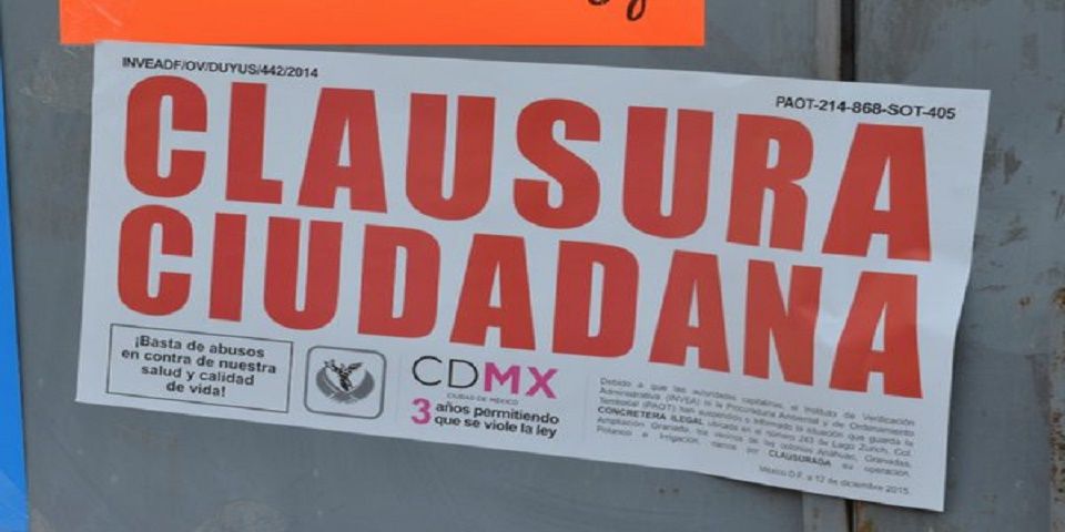 Vecinos realizan clausura de Rueda de la Fortuna de Chapultepec