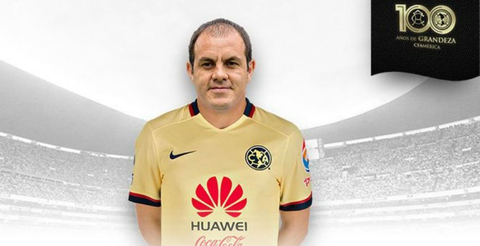 América anuncia homenaje a Cuauhtémoc Blanco América anuncia homenaje a Cuauhtémoc Blanco