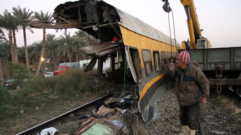 Descarrila tren en Egipto, deja al menos 70 heridos - Screenshot_2111