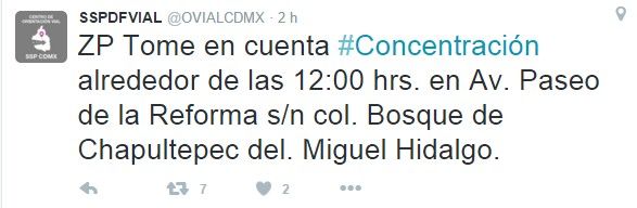 Al menos cuatro manifestaciones afectarán tránsito en la Ciudad de México - Screenshot_3-5