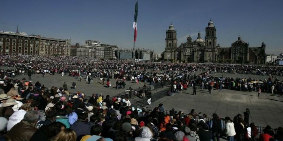 Confusión generó baja afluencia en el Zócalo: Mancera