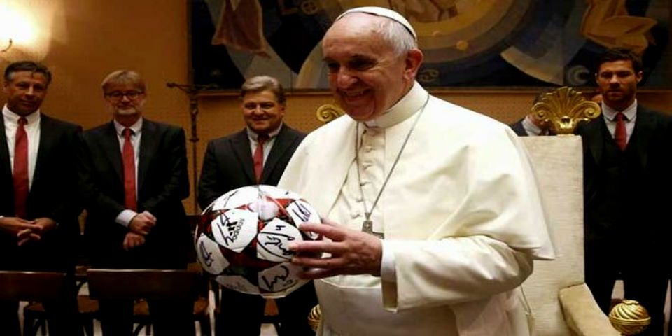 El papa Francisco y su acercamiento con el futbol