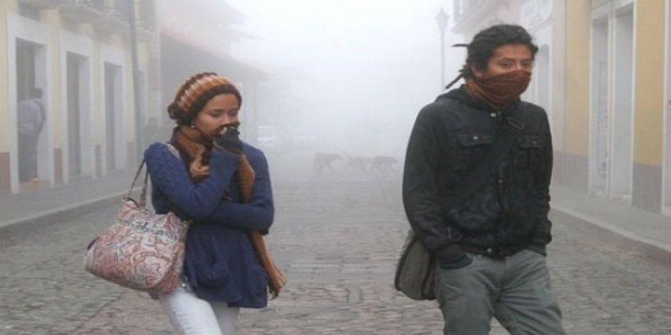 Frente frío 39 continuará generando bajas temperaturas en gran parte del país