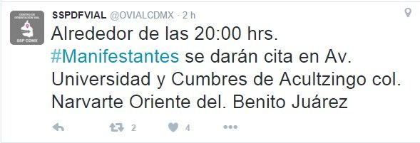 Manifestaciones y conciertos complicarán tránsito en la Ciudad de México - Screenshot_5-3