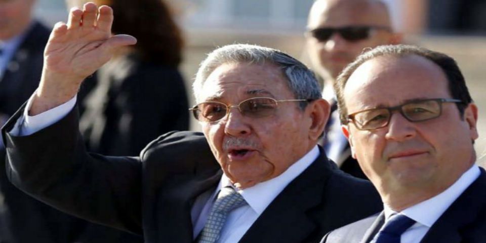 Después de 20 años regresa un mandatario cubano a Francia