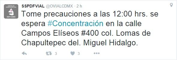 Manifestaciones y conciertos complicarán tránsito en la Ciudad de México - Screenshot_6-3