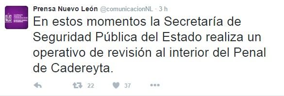 Realizan operativo de revisión en el penal de Cadereyta - Screenshot_8-4