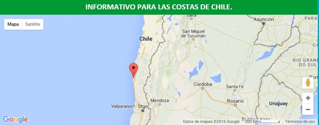Registra Chile sismo de magnitud 6.6 - Sismo-Chile-1024x401