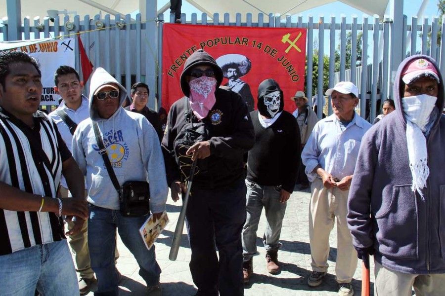 Detienen a líder de la organización Frente Popular 14 de junio - TOMA-DE-CIUDAD-JUDICIAL-FRENTE-POPULAR-14-DE-JUNIO-8-900x600